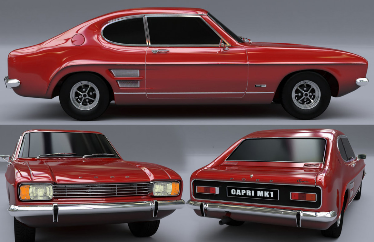 Redesign and Concept Ford Capri 2022
