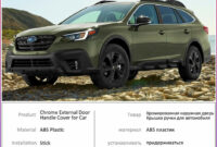 Pictures 2022 Subaru Outback Exterior Colors