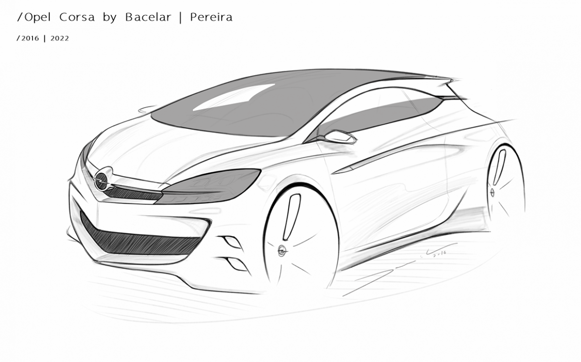 New Concept Opel Corsa F 2022