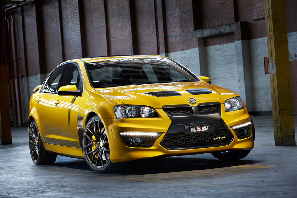 Exterior and Interior 2022 Holden Commodore Gts
