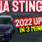New Concept Kia Stinger 2022 Update