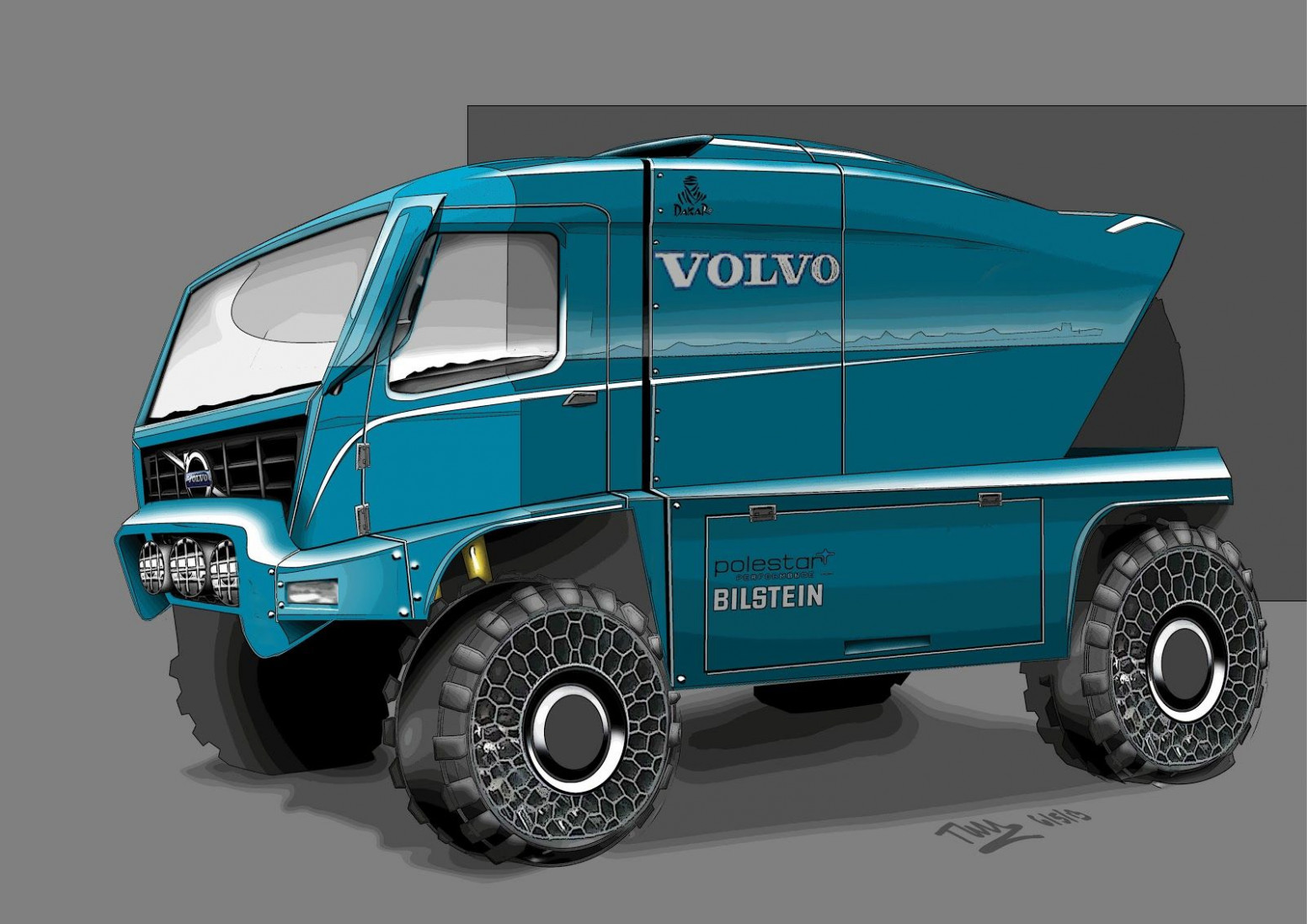 New Concept Volvo Truck Concept 2022