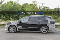 overview 2022 buick enclave spy photos