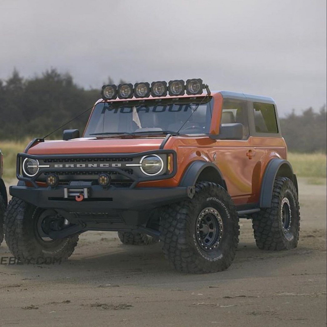 Exterior and Interior Images Of 2022 Ford Bronco