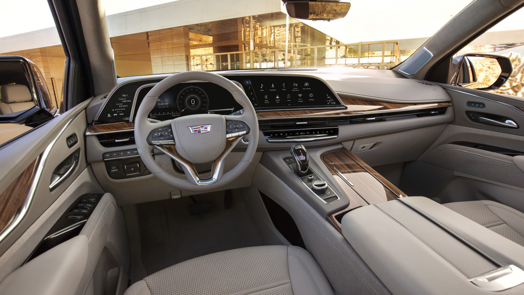 Interior 2022 Cadillac Escalade Esv Platinum