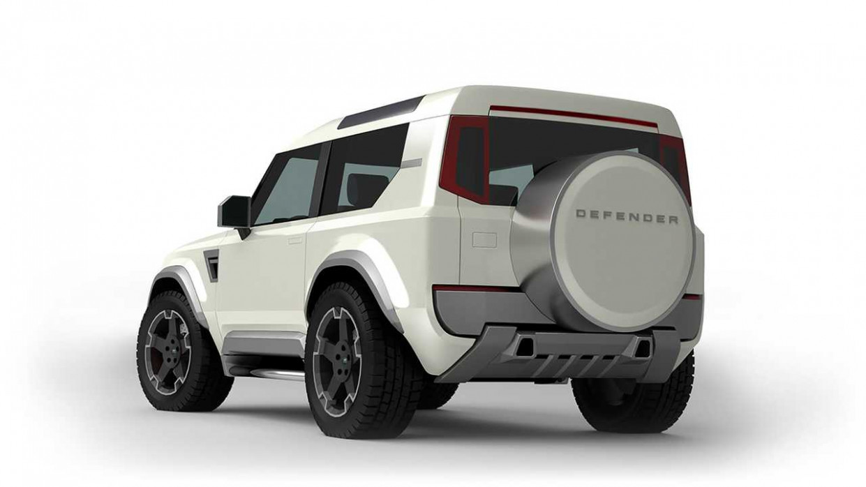 Redesign Jaguar Land Rover Defender 2022