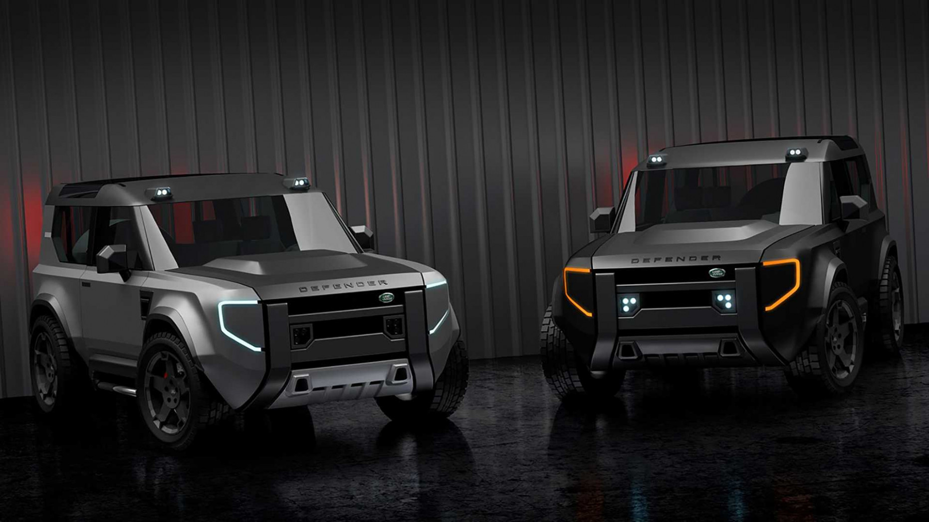 Interior Jaguar Land Rover Defender 2022