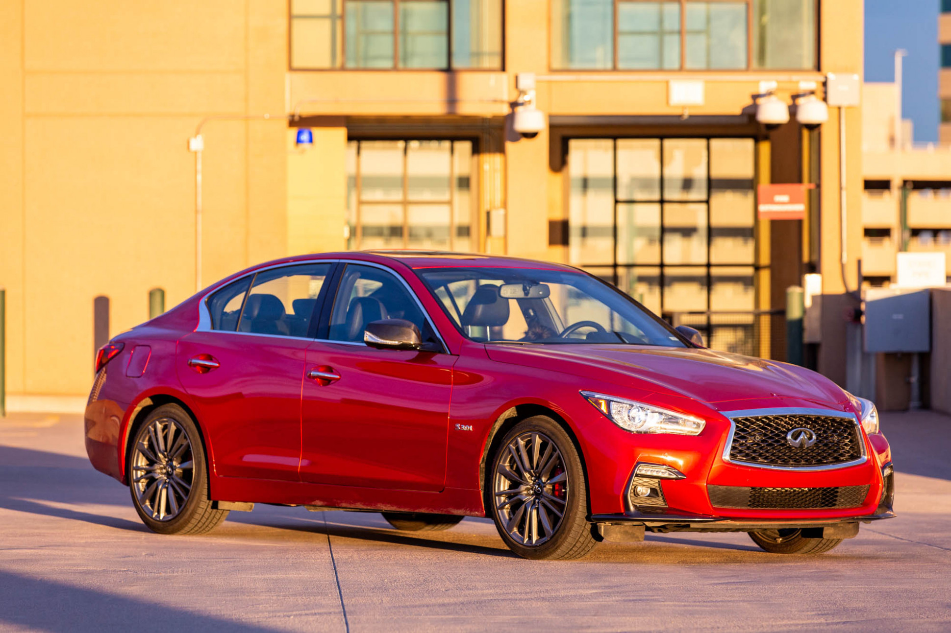 Redesign and Review 2022 Infiniti Q50 Red Sport