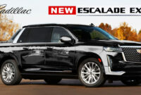 3 Cadillac Escalade Ext Sport Rendered As New Luxury Truck Based On 3 Platinum Model 2023 Cadillac Pickup
