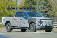 3 Ford F 3 Electric Infotainment Screen Spied In New Interior 2023 Ford Lightning