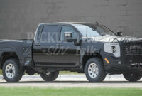 3 gmc sierra hd spy photos: new interior and exterior? 2023 gmc medium duty trucks