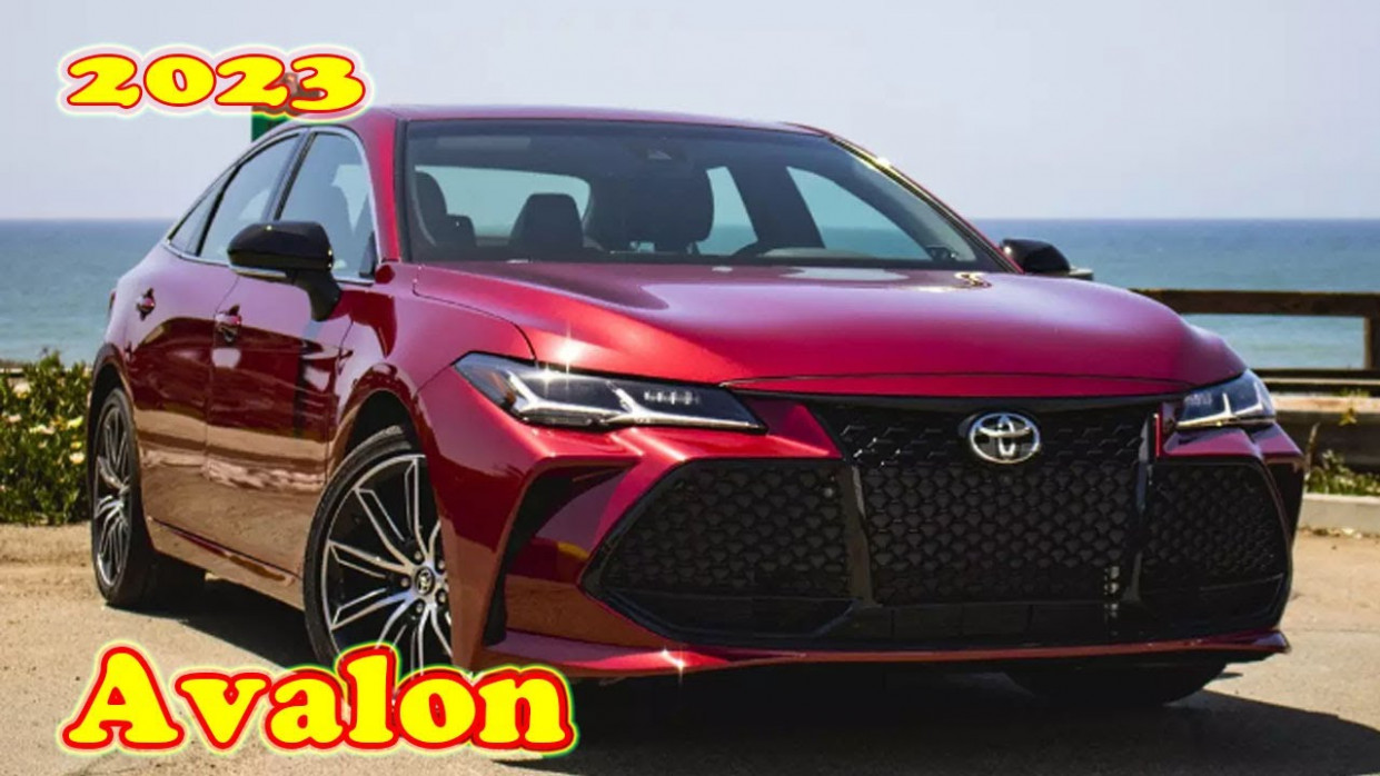 New Concept 2023 Toyota Avalon Hybrid