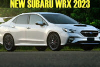4 4 New Generation Subaru Wrx New Information 2023 Subaru Sti Release Date
