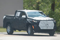 4 chevrolet colorado spy shots: redesigned mid size pickup on 2023 chevy colarado diesel