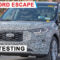 4 Ford Escape (kuga) Spied Testing (everything You Need To Know 2023 Ford Escape Youtube