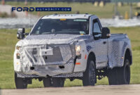 4 Ford Super Duty Prototype Spotted Testing For First Time 2023 Ford F350 Super Duty