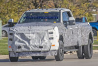 4 ford super duty supercrew prototype spotted testing 2023 ford f350 super duty