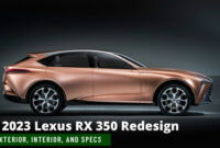 4 Lexus Rx 4 Redesign 2023 Lexus Rx 350 F Sport Suv