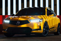 5 acura integra prototype revealed with civic si power, fastback style 2023 acura tl
