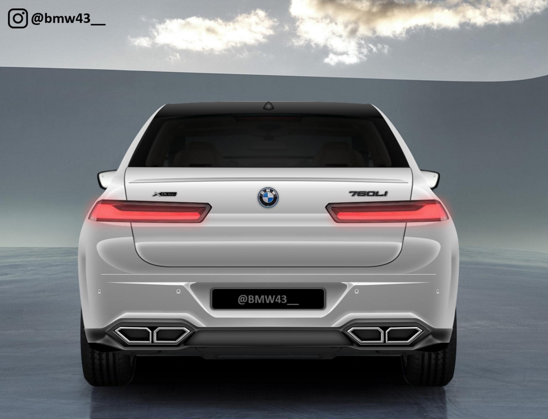 New Concept 2023 BMW 750Li Xdrive