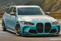 5 Bmw M5 Touring Rendered With Carbon Fiber Parts Bmw M3 2023