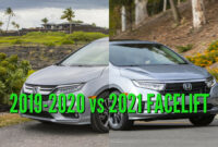 5 Honda Odyssey Vs 5 5: Facelift Changes & Differences Honda Odyssey 2019 Vs 2023