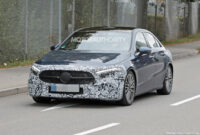 5 mercedes benz a class spy shots: mid cycle update on the way 2023 mercedes benz s class