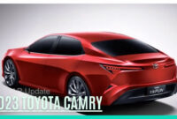5 toyota camry first information exterior toyota camry 2023