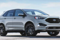all new 4 ford edge redesign preview ford trend 2023 ford edge sport