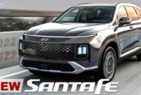 All New Hyundai Santa Fe 4 Redesign Or 4 Facelift First Hyundai Hybrid Suv 2023