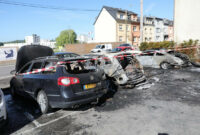 Beles: Sieben Autos über Nacht Ausgebrannt Volvo Zero Mort 2023