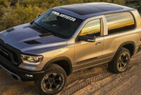 dodge ramcharger rendering brings back a classic suv 2023 ramcharger