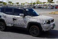 jeep renegade spy photos show crossover will get another makeover 2023 jeep renegade
