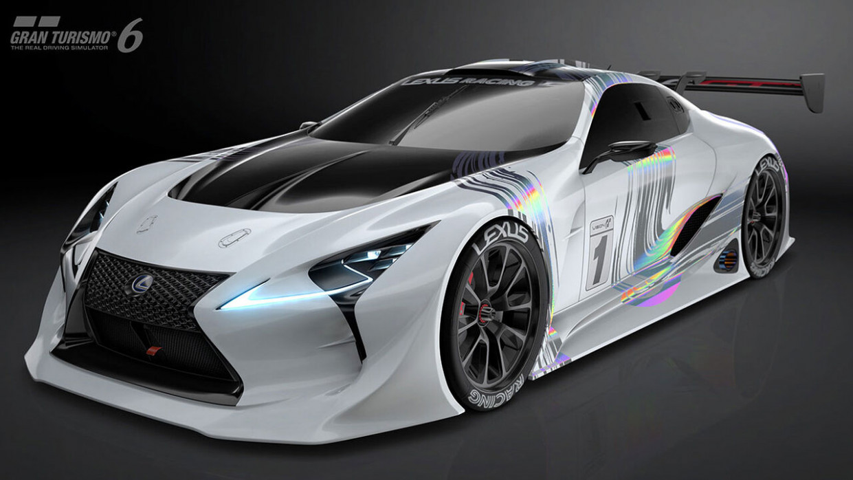 Lexus Lf Lc Gt “vision Gran Turismo“: Rennwagen Für Video Gamer 2023 Lexus Lf Lc