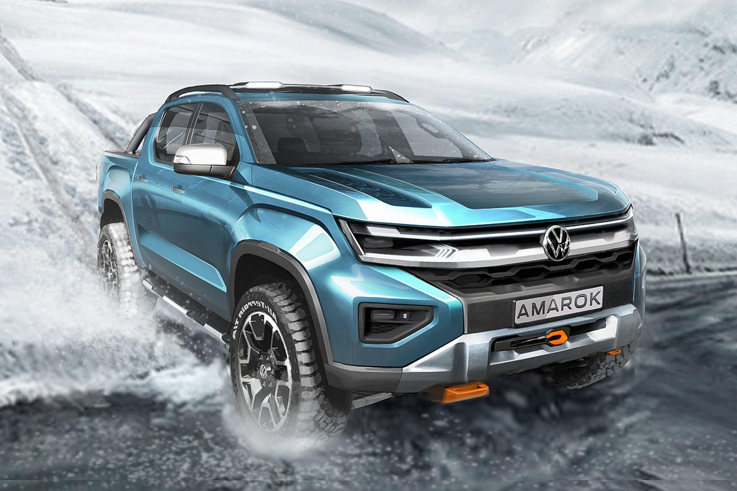 Redesign and Concept 2023 VW Amarok