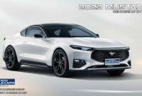 Neues Rendering: 3 Mustang 3 Modern Muscle Cars Forum 2023 Mustang