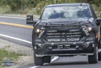 new 5 silverado hd photographed significant front end changes 2023 chevy 2500hd