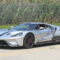 New Ford Gt Test Mule Spy Photos Point To Possible V5 Sendoff 2023 Ford Gt Supercar