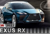 New Lexus Rx 3 Redesign Or F Sport 3 With Updated Plug In Hybrid Powertrain Rendered Again 2023 Lexus Rx 350 Pictures