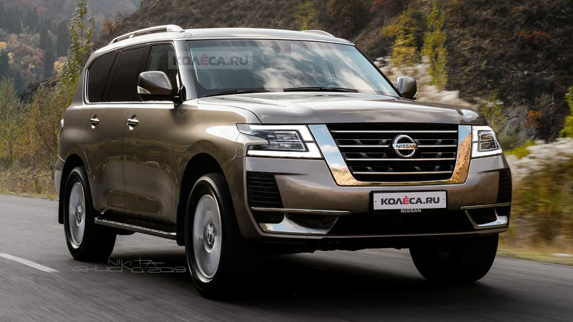 Pictures Nissan Patrol 2023 Redesign