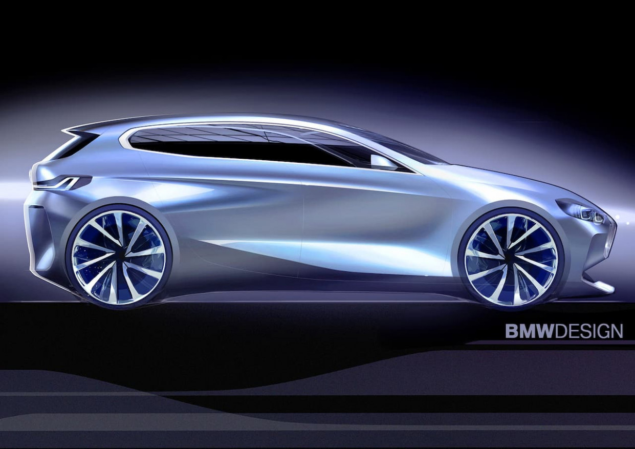 Concept BMW Series 1 2023