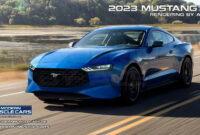 rendering: this is how 5 mustang 5th gen should look like 2023 ford gt500