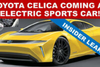 toyota celica coming back as electric sports car! latest insider 2023 toyota celica