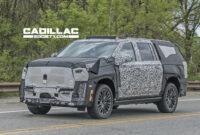 Upcoming Cadillac Escalade V Esv Undergoes Testing: Photos Build 2023 Cadillac Escalade