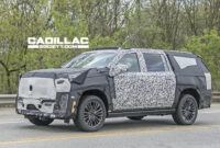 Upcoming Cadillac Escalade V Esv Undergoes Testing: Photos Next Generation 2023 Cadillac Escalade