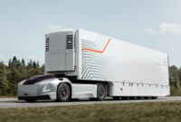volvo trucks reveals vera self driving electric semi concept volvo truck concept 2023