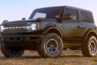 3 Ford Bronco Two Door – In 3º With Color Options Ford Bronco Two Door