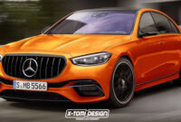 3 Mercedes Amg S3 Rendered, Expected To Have Nearly 3 Horsepower 2022 Mercedes S63 Amg