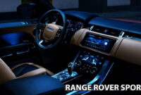 Style range rover sport interior