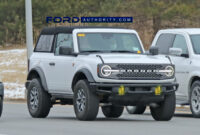4 Ford Bronco Two Door Badlands With Fastback Soft Top Spotted New 2 Door Bronco